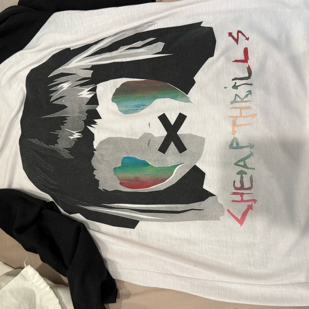 Sia merch Graphic Tee with Colorful Design